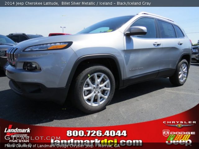 2014 Jeep Cherokee Latitude in Billet Silver Metallic