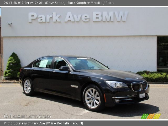 2013 BMW 7 Series 740Li xDrive Sedan in Black Sapphire Metallic