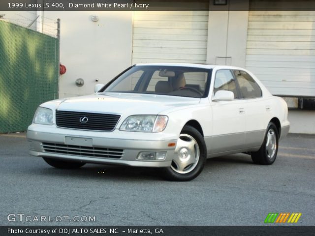1999 Lexus LS 400 in Diamond White Pearl