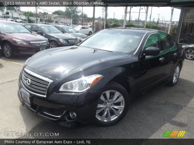 2011 Infiniti M 37x AWD Sedan in Black Obsidian