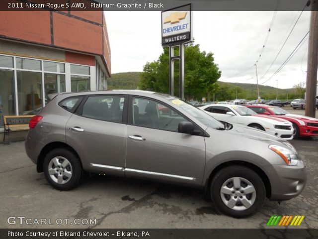 2011 Nissan Rogue S AWD in Platinum Graphite