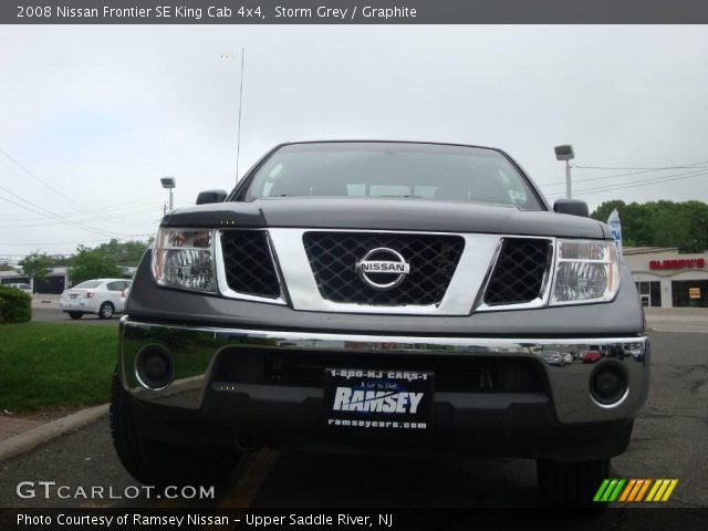 2008 Nissan Frontier SE King Cab 4x4 in Storm Grey