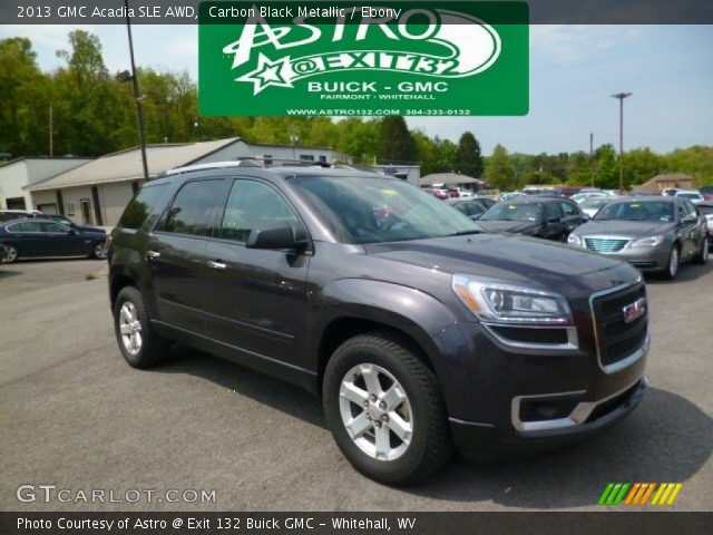 2013 GMC Acadia SLE AWD in Carbon Black Metallic