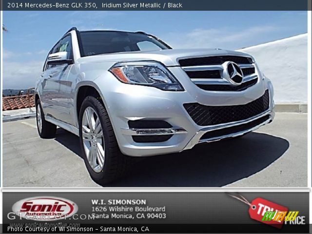 2014 Mercedes-Benz GLK 350 in Iridium Silver Metallic