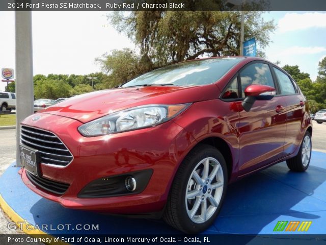 2014 Ford Fiesta SE Hatchback in Ruby Red