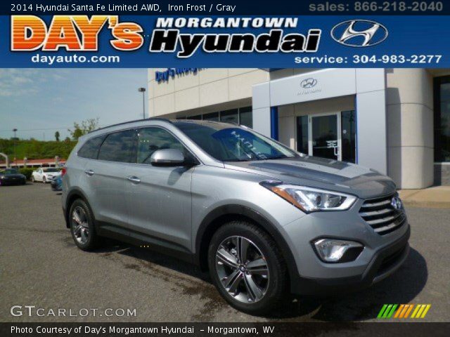 2014 Hyundai Santa Fe Limited AWD in Iron Frost