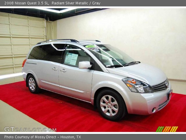 2008 Nissan Quest 3.5 SL in Radiant Silver Metallic