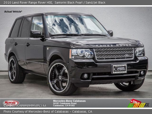2010 Land Rover Range Rover HSE in Santorini Black Pearl