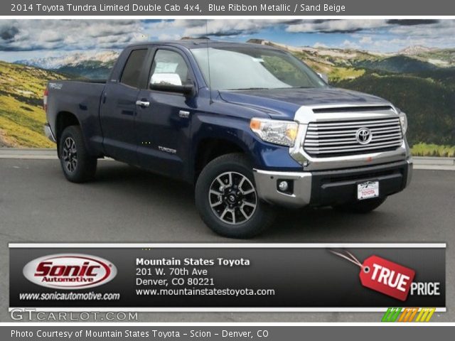 2014 Toyota Tundra Limited Double Cab 4x4 in Blue Ribbon Metallic