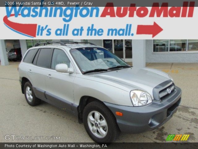 2006 Hyundai Santa Fe GLS 4WD in Pewter