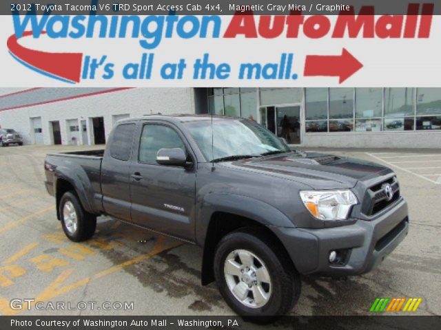 2012 Toyota Tacoma V6 TRD Sport Access Cab 4x4 in Magnetic Gray Mica