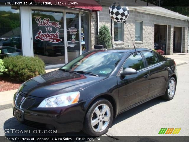 2005 Pontiac G6 GT Sedan in Black