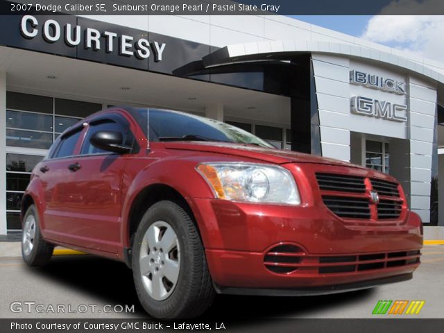 2007 Dodge Caliber SE in Sunburst Orange Pearl