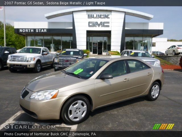 2007 Pontiac G6 Sedan in Sedona Beige Metallic