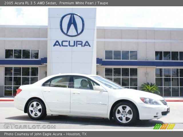 2005 Acura RL 3.5 AWD Sedan in Premium White Pearl