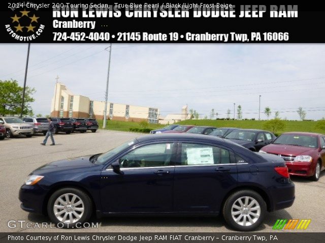 2014 Chrysler 200 Touring Sedan in True Blue Pearl
