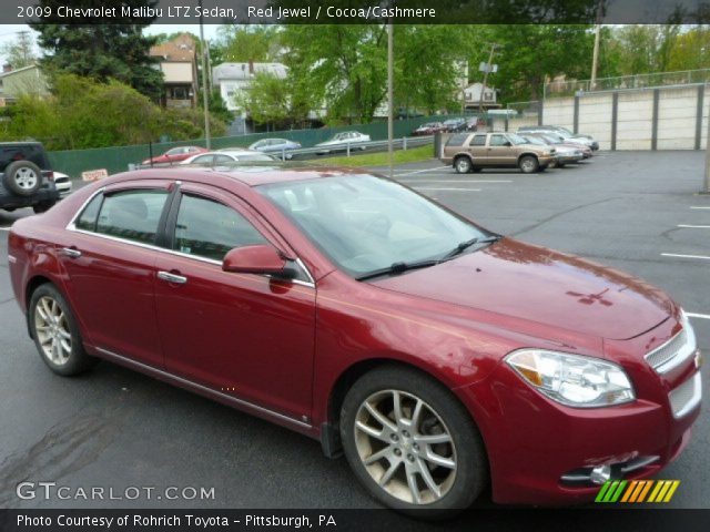 2009 Chevrolet Malibu LTZ Sedan in Red Jewel