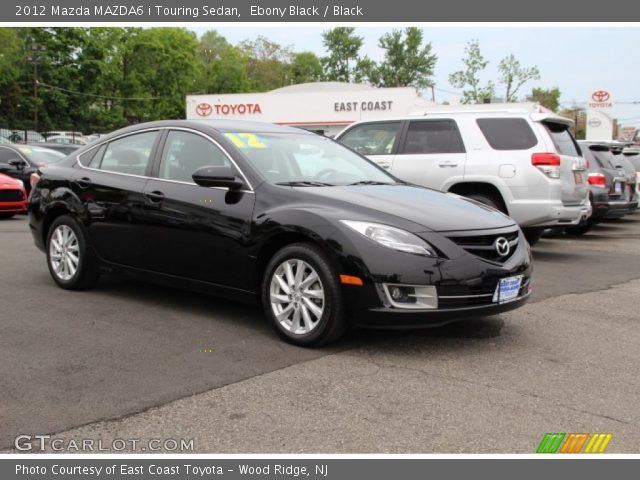 2012 Mazda MAZDA6 i Touring Sedan in Ebony Black