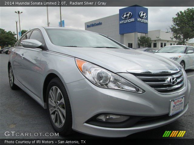 2014 Hyundai Sonata Limited 2.0T in Radiant Silver