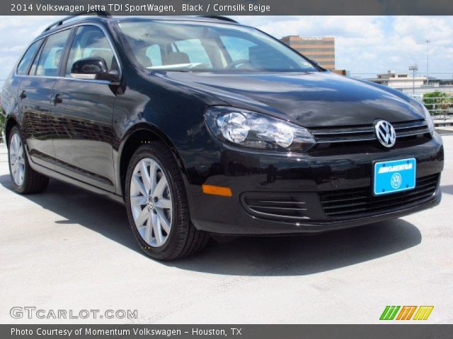 2014 Volkswagen Jetta TDI SportWagen in Black