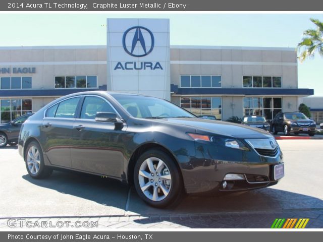 2014 Acura TL Technology in Graphite Luster Metallic