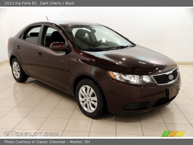 2011 Kia Forte EX in Dark Cherry