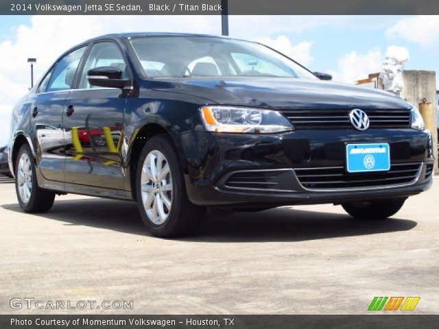 2014 Volkswagen Jetta SE Sedan in Black