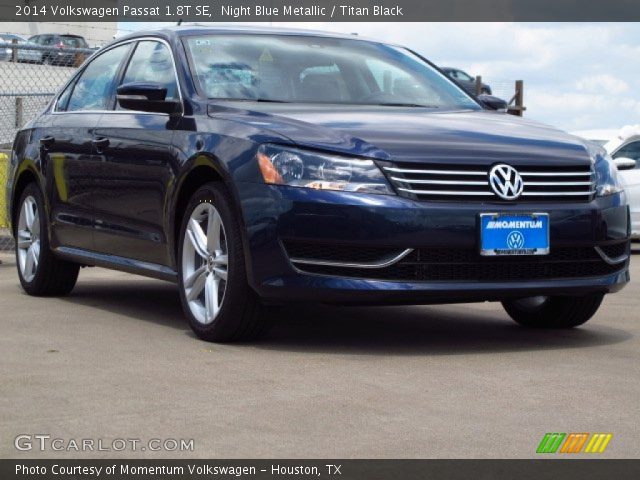 2014 Volkswagen Passat 1.8T SE in Night Blue Metallic