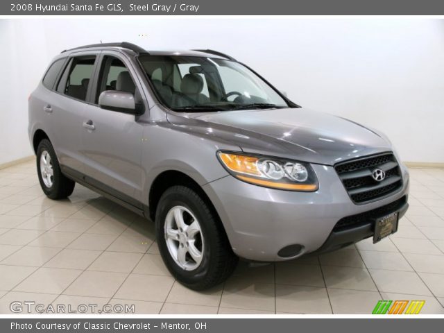 2008 Hyundai Santa Fe GLS in Steel Gray