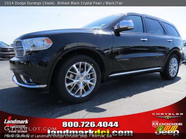 2014 Dodge Durango Citadel in Brilliant Black Crystal Pearl