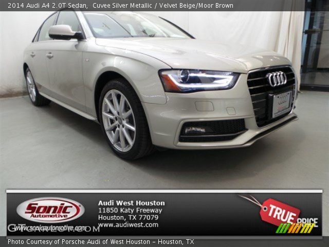 2014 Audi A4 2.0T Sedan in Cuvee Silver Metallic