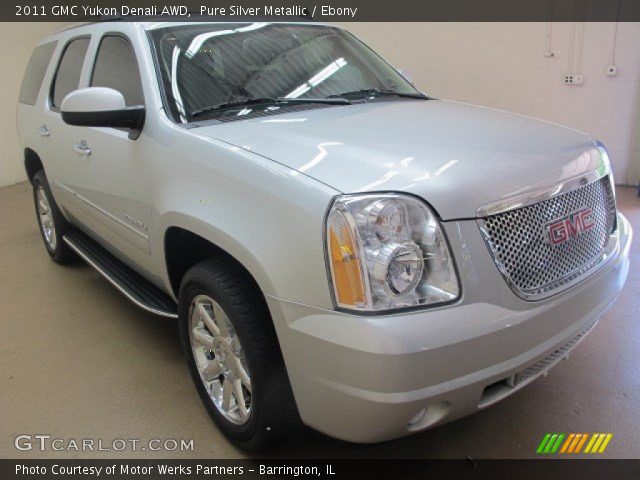 2011 GMC Yukon Denali AWD in Pure Silver Metallic