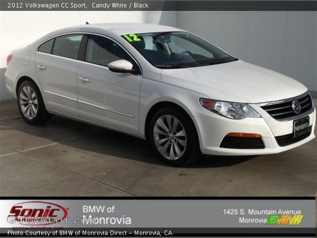 2012 Volkswagen CC Sport in Candy White