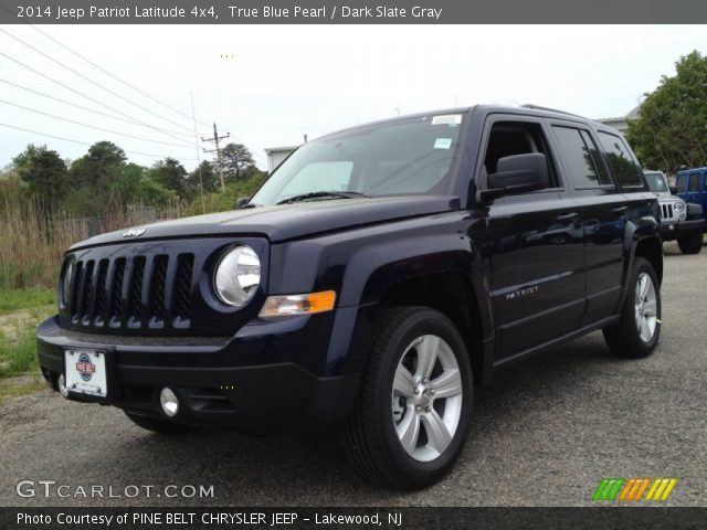 2014 Jeep Patriot Latitude 4x4 in True Blue Pearl