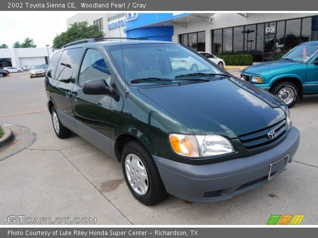 2002 Toyota Sienna CE in Woodland Pearl
