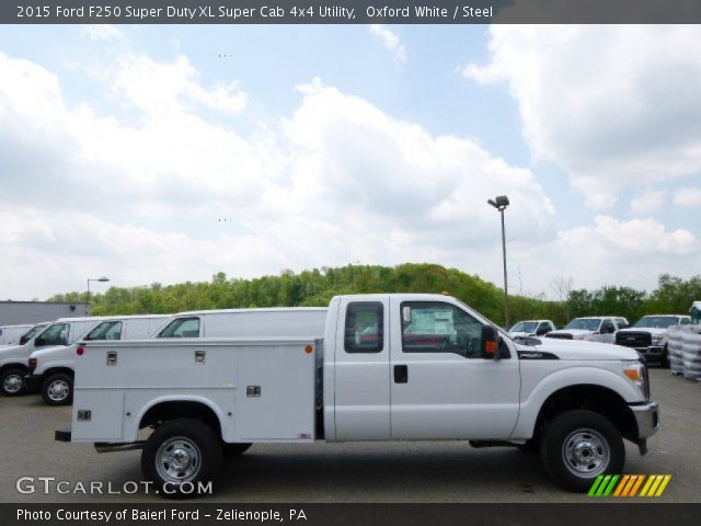 2015 Ford F250 Super Duty XL Super Cab 4x4 Utility in Oxford White