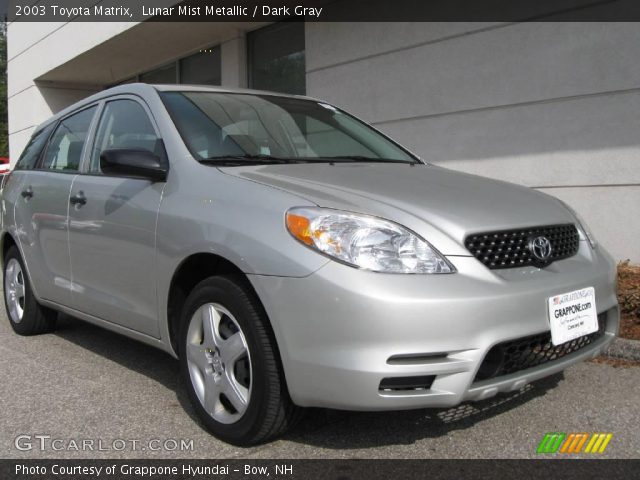 2003 Toyota Matrix  in Lunar Mist Metallic