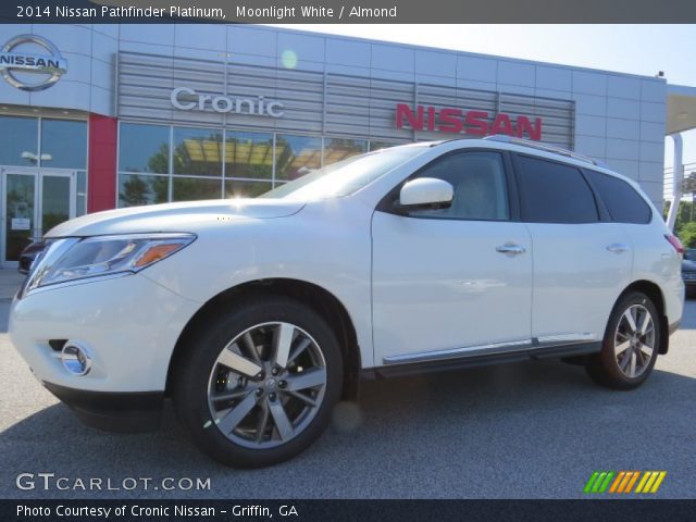 2014 Nissan Pathfinder Platinum in Moonlight White