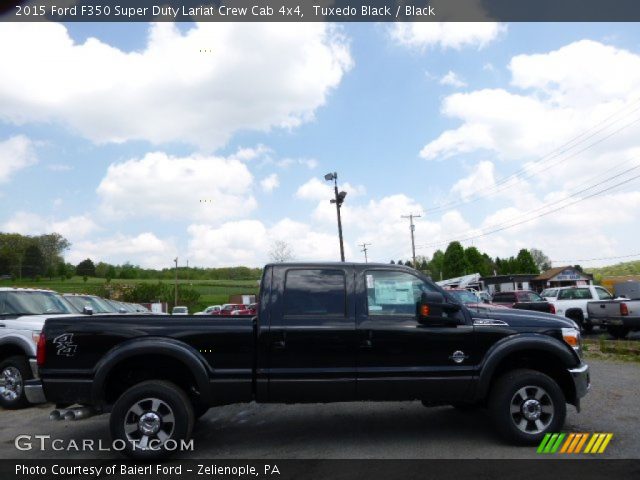 2015 Ford F350 Super Duty Lariat Crew Cab 4x4 in Tuxedo Black