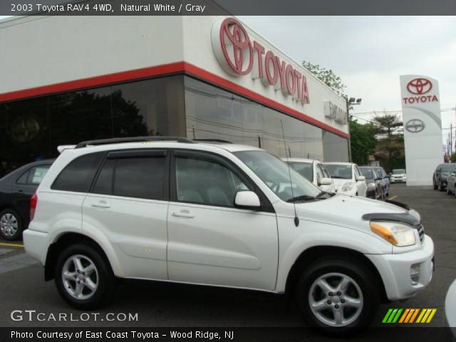 2003 Toyota RAV4 4WD in Natural White
