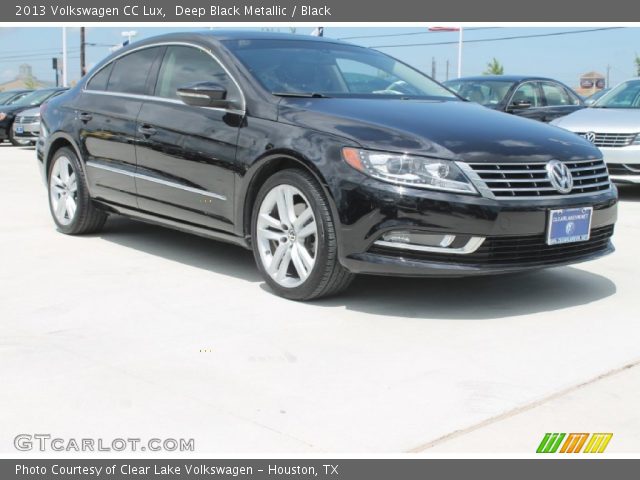 2013 Volkswagen CC Lux in Deep Black Metallic