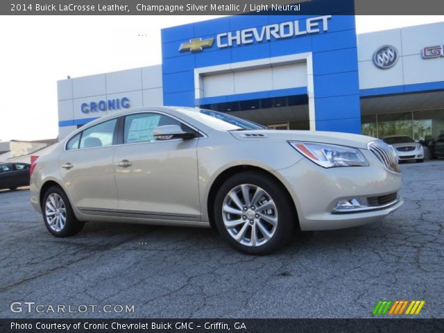 2014 Buick LaCrosse Leather in Champagne Silver Metallic