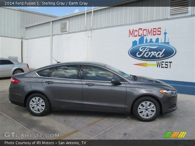 2014 Ford Fusion S in Sterling Gray