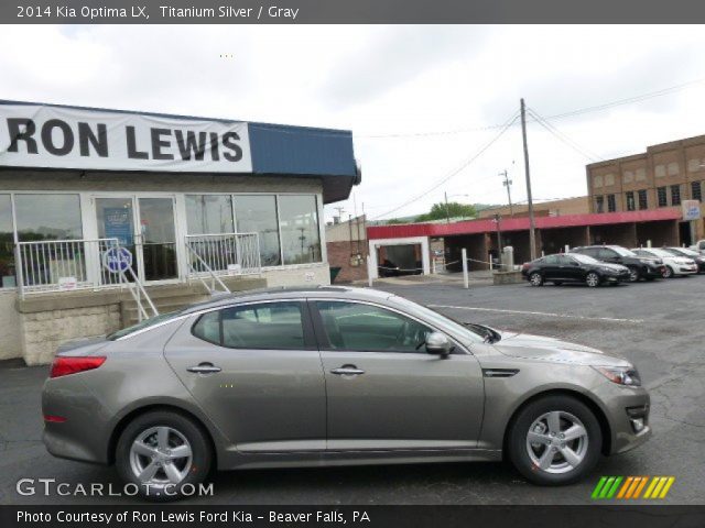 2014 Kia Optima LX in Titanium Silver