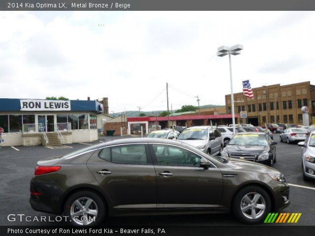 2014 Kia Optima LX in Metal Bronze