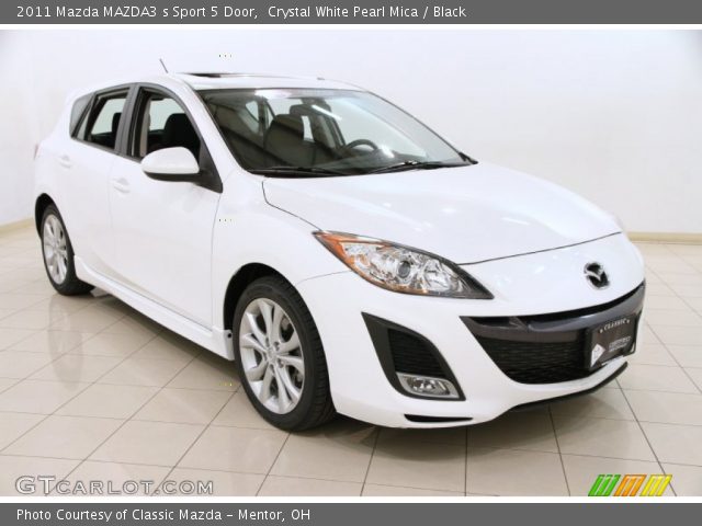 2011 Mazda MAZDA3 s Sport 5 Door in Crystal White Pearl Mica