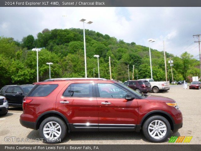 2014 Ford Explorer XLT 4WD in Sunset