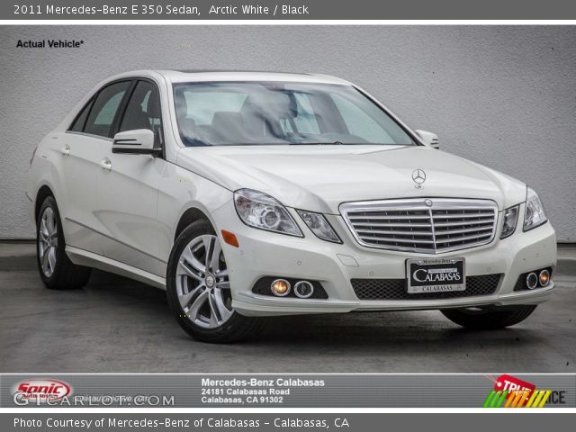 2011 Mercedes-Benz E 350 Sedan in Arctic White
