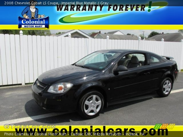 2008 Chevrolet Cobalt LS Coupe in Imperial Blue Metallic