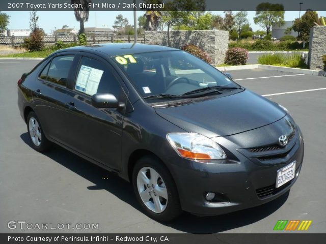 2007 Toyota Yaris Sedan in Flint Mica